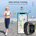 Smart Watch 2021 for Men Women, Fitness Tracker 1.69&#34; Touch Screen Smartwatch Fitness Watch IP68 Waterproof 24 Sports, Heart Rate Monitor/Pedometer/Sleep Monitor, Activity Tracker for Android iPhone